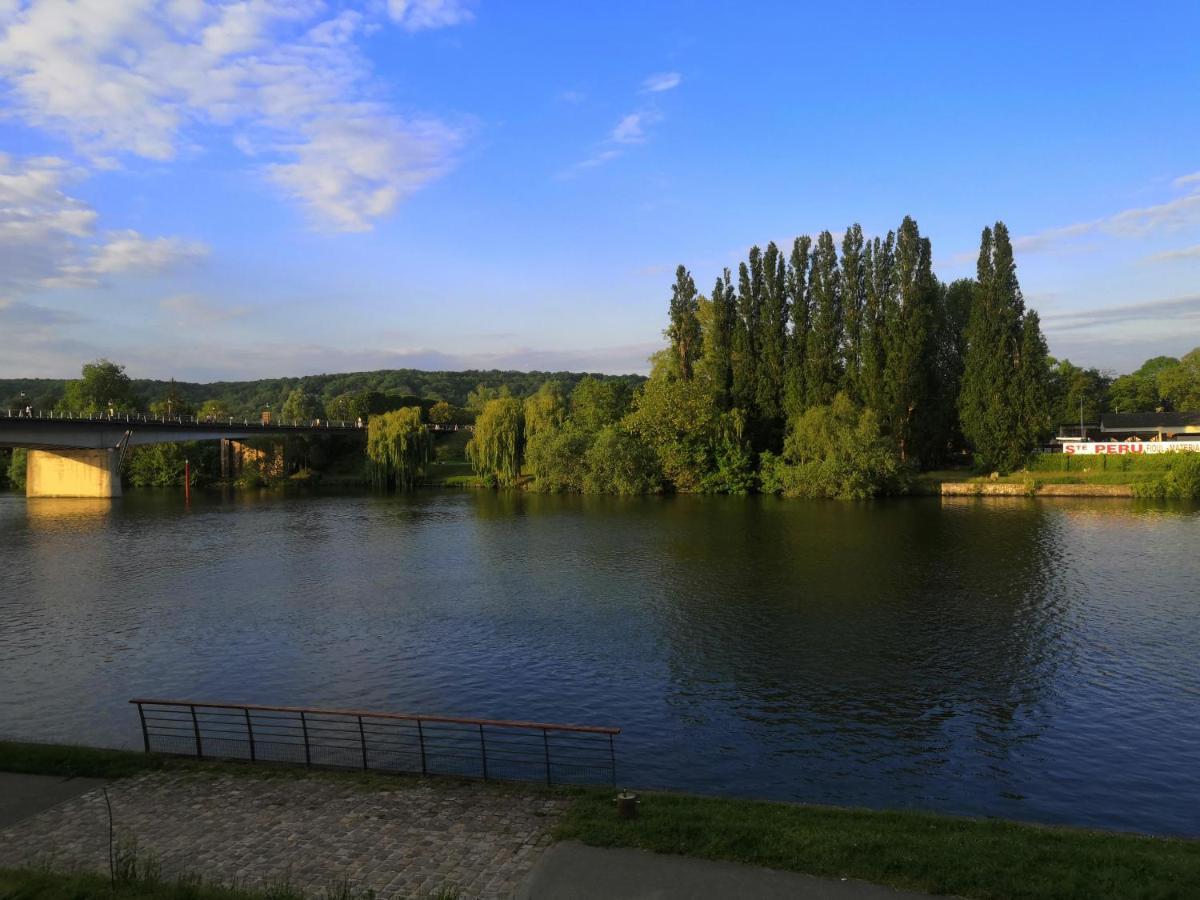 Appartamento Grand 2P Terrasse Bord De Seine Mantes-la-Jolie Esterno foto