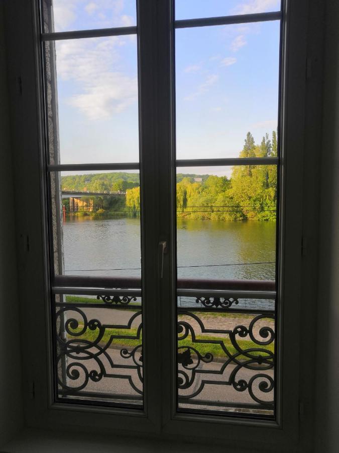 Appartamento Grand 2P Terrasse Bord De Seine Mantes-la-Jolie Esterno foto