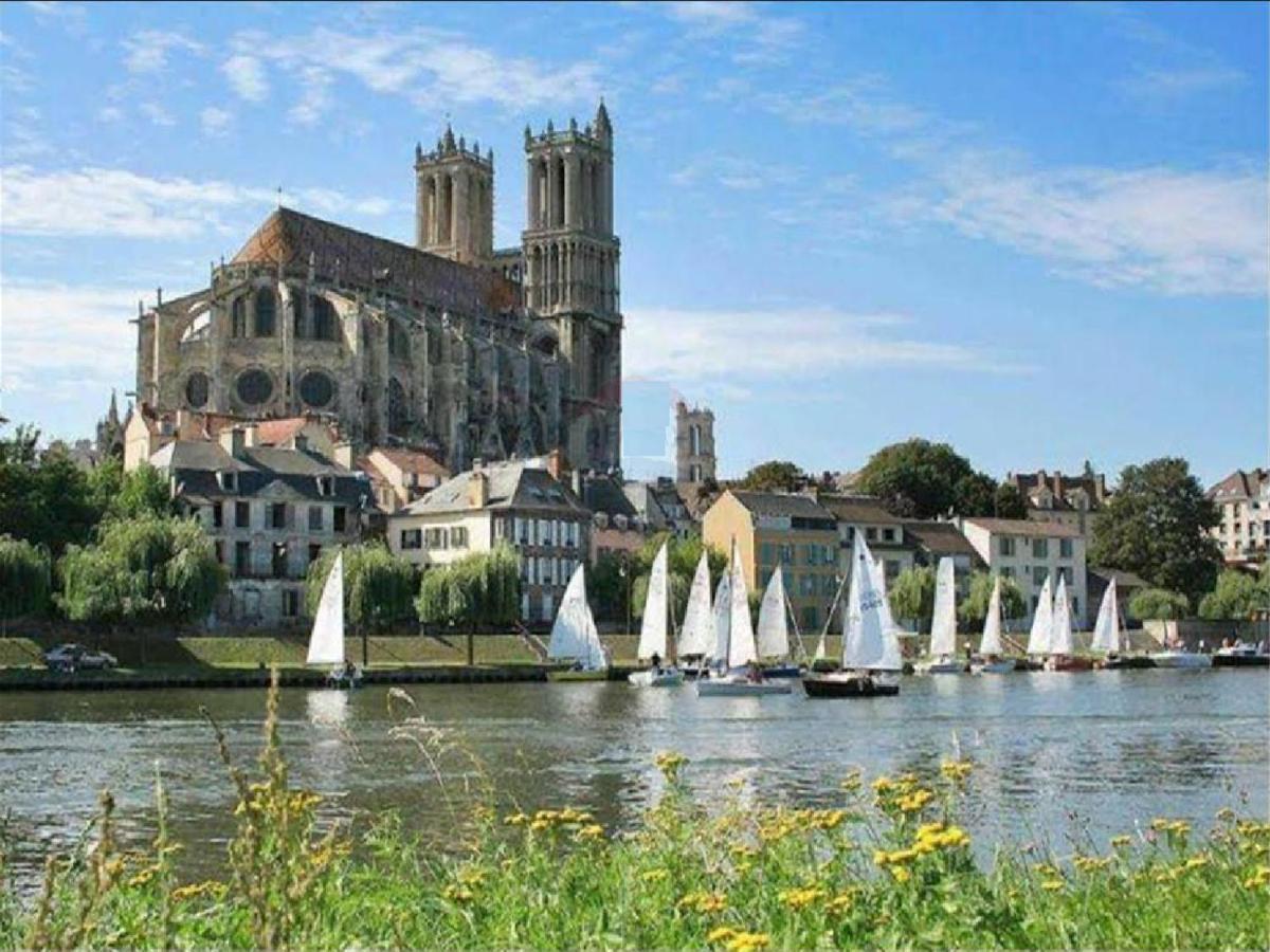 Appartamento Grand 2P Terrasse Bord De Seine Mantes-la-Jolie Esterno foto